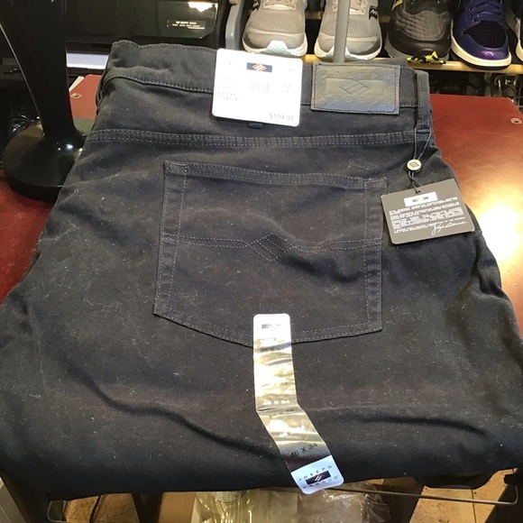 Joseph Abboud JA Sateen BL Cotton Blend Pants. - Picture 12 of 12